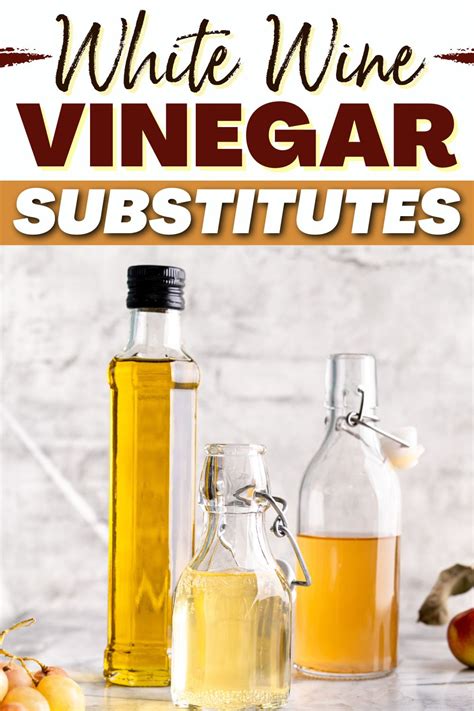 substitute for white vinegar in wine.